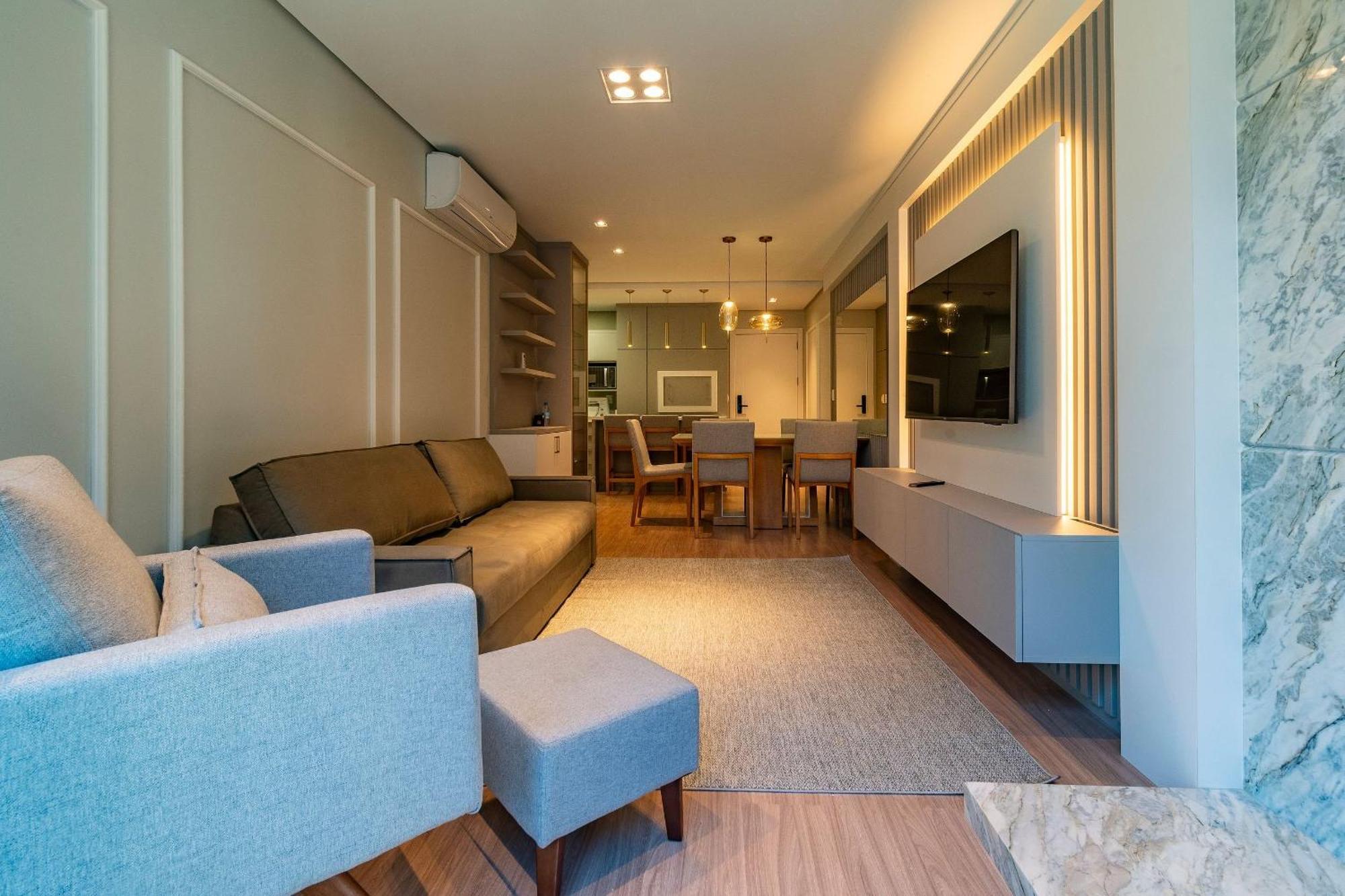 Rosa Edificio Bellagio Canela Com Infraestrutura Completa Leilighet Eksteriør bilde